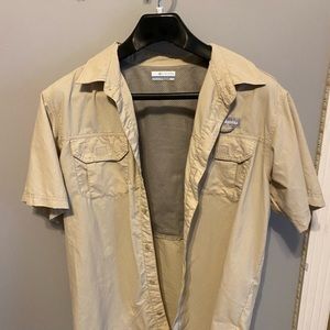 Mens Columbia Fishing Shirt